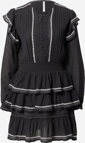 Robe-chemise 'PAULA' Pepe Jeans en noir : devant