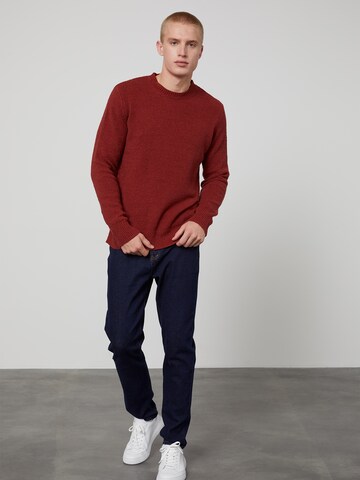 Regular fit Pullover 'Laurenz' di DAN FOX APPAREL in marrone