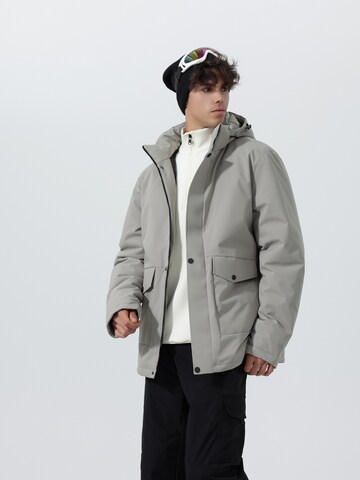 YOUTHUP Winter Jacket 'Kuschel' in Green