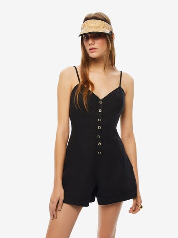 NOCTURNE - Jumpsuit en negro: frente