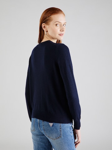 Sisley Sweter w kolorze niebieski