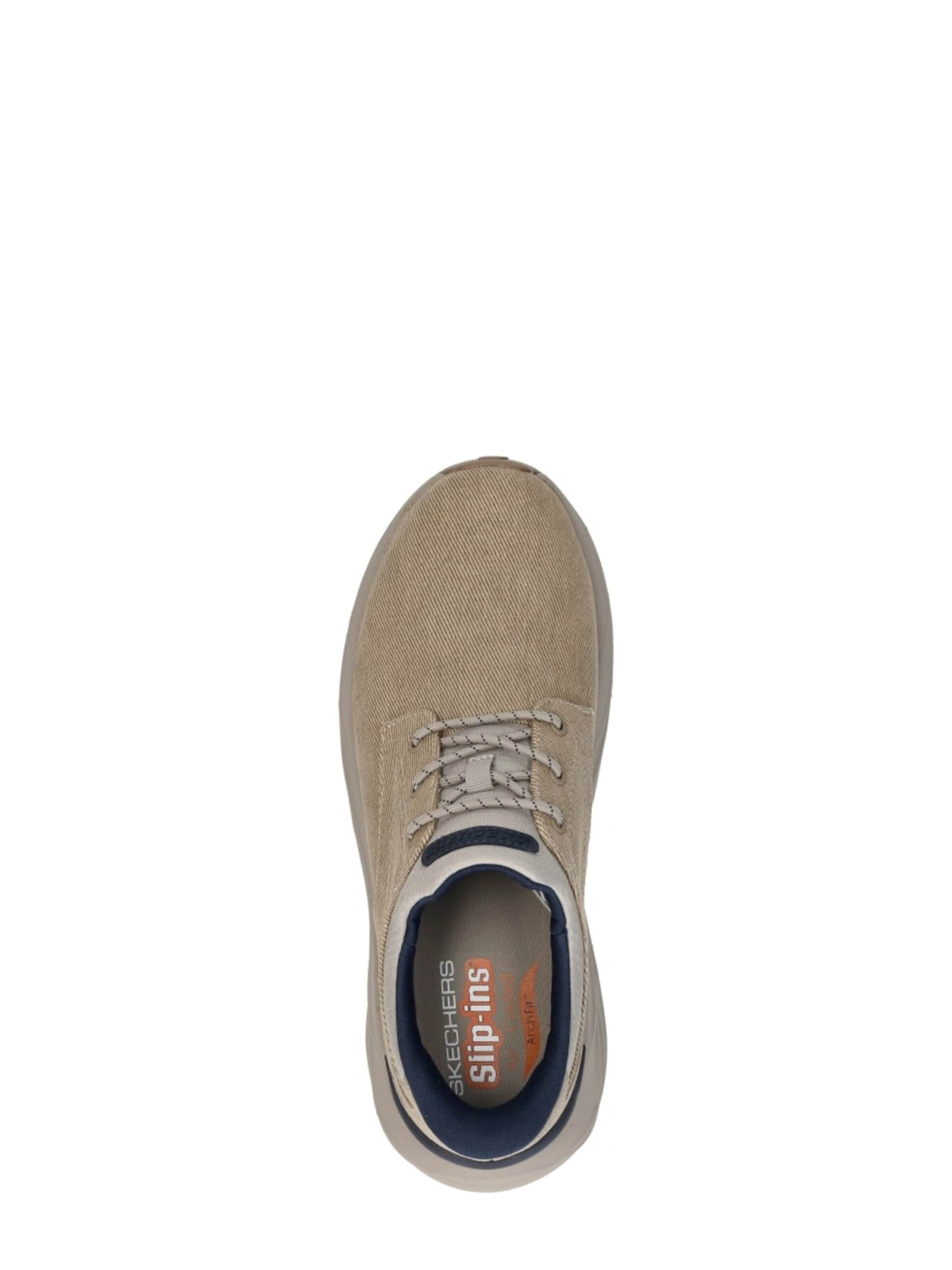 SKECHERS Sportieve veterschoen 'Slip-Ins: Arch Fit Maverick' in Grijs