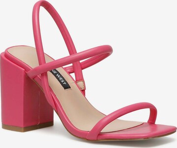 Nine West Strap Sandals 'ETAYE 2FX' in Pink