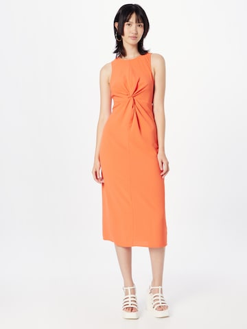 ABOUT YOU Jurk 'Constance Dress' in Oranje: voorkant