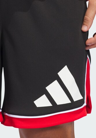 ADIDAS PERFORMANCE - Loosefit Calças de desporto 'Badge Of Sport' em preto