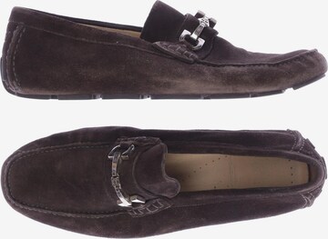 Bally Flats & Loafers in 41 in Brown: front