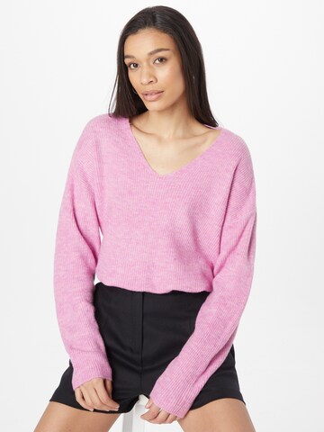 VERO MODA Pullover 'VMLefile' in Lila: predná strana