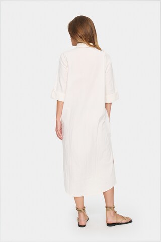 SAINT TROPEZ Shirt dress 'Zalinda' in White