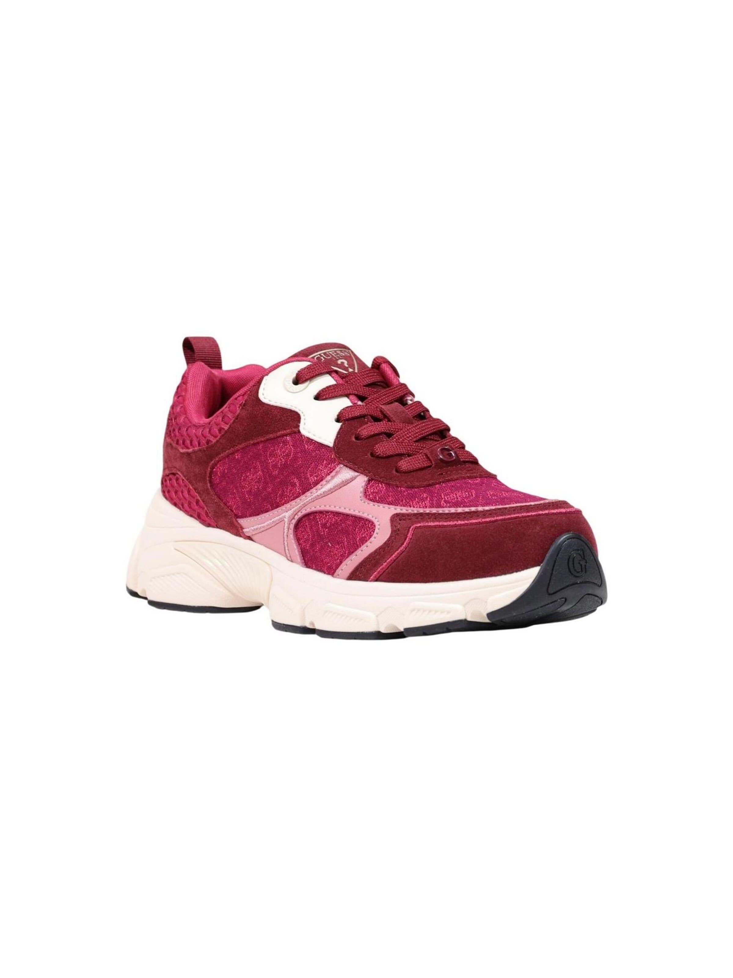 GUESS Sneakers laag in Lila: voorkant