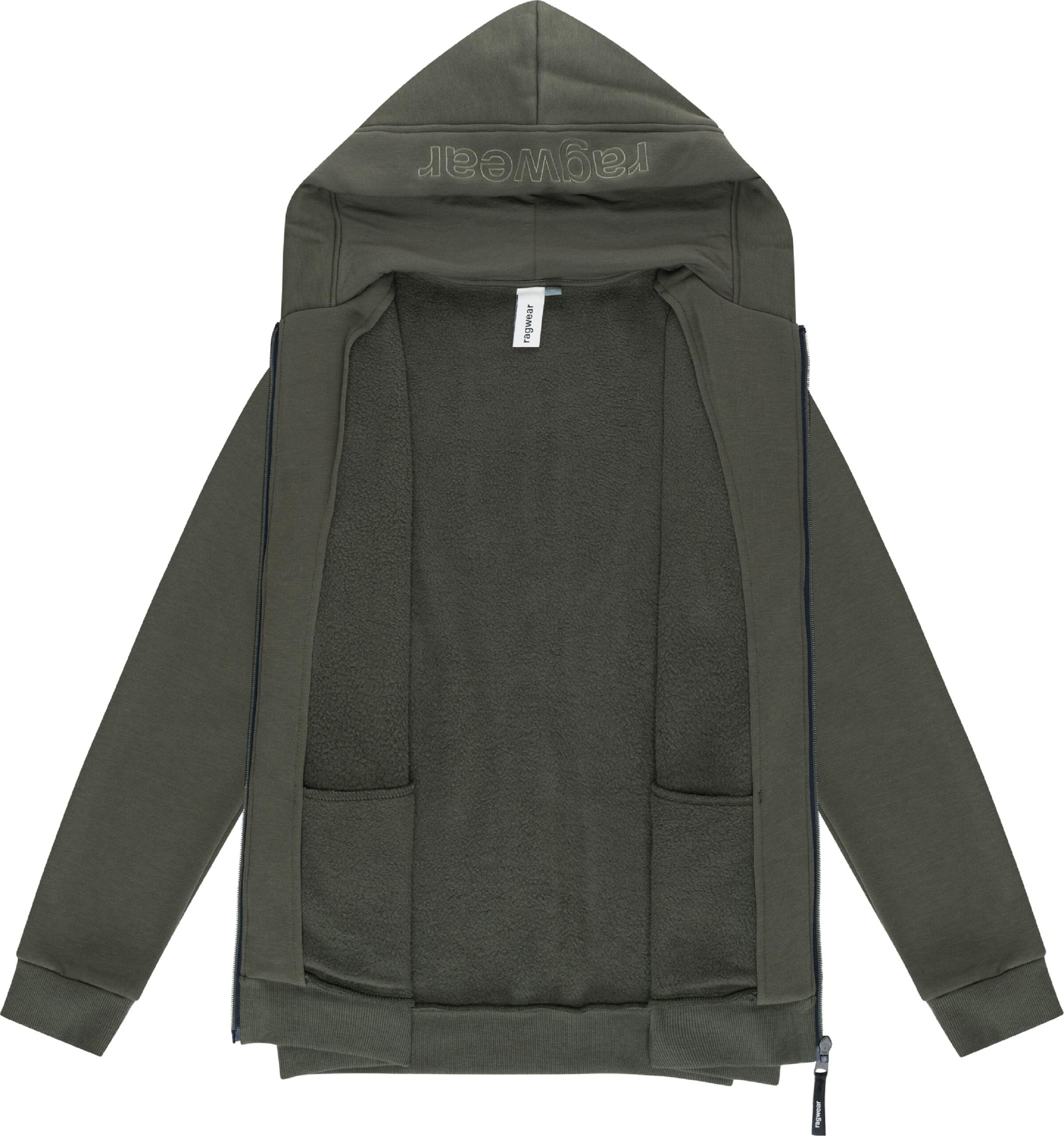 Ragwear Sweat jacket 'Wernons' in Green