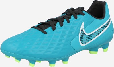 NIKE Chaussure de foot 'Tiempo Legend 8' en turquoise / noir / blanc, Vue avec produit