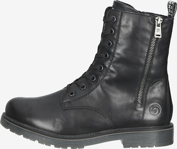 REMONTE Schnürstiefelette in Schwarz