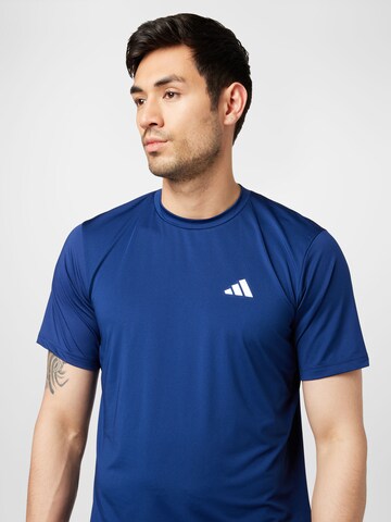 ADIDAS PERFORMANCE Sportshirt 'Essentials' in Blau