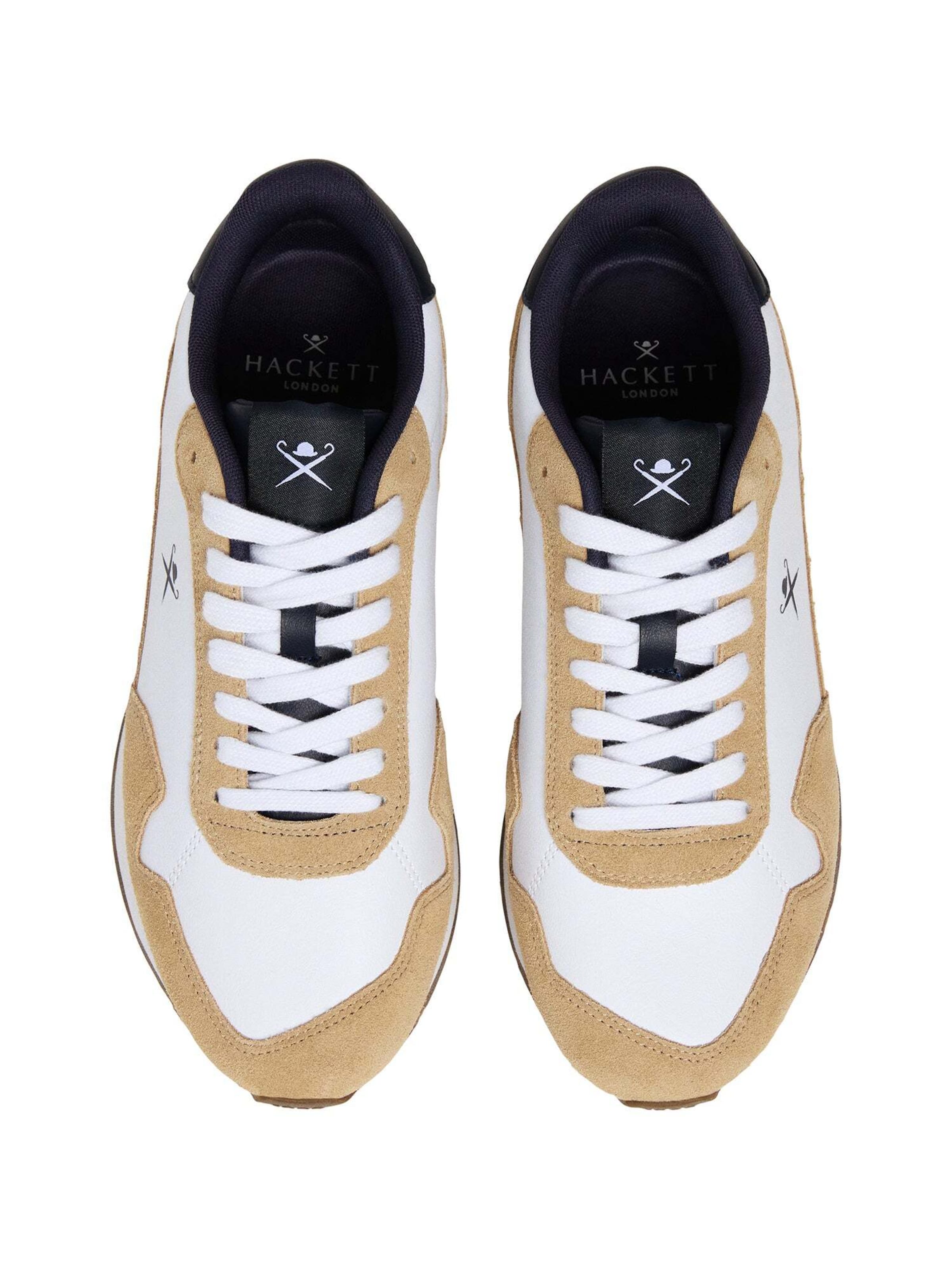 Hackett London Sneakers laag 'Vector' in Beige