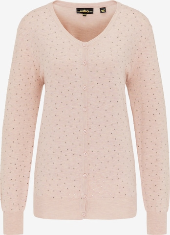 usha BLACK LABEL Cardigan in Pink: predná strana