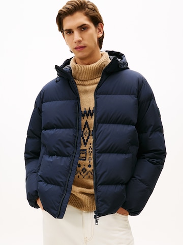 mėlyna TOMMY HILFIGER Žieminė striukė: priekis