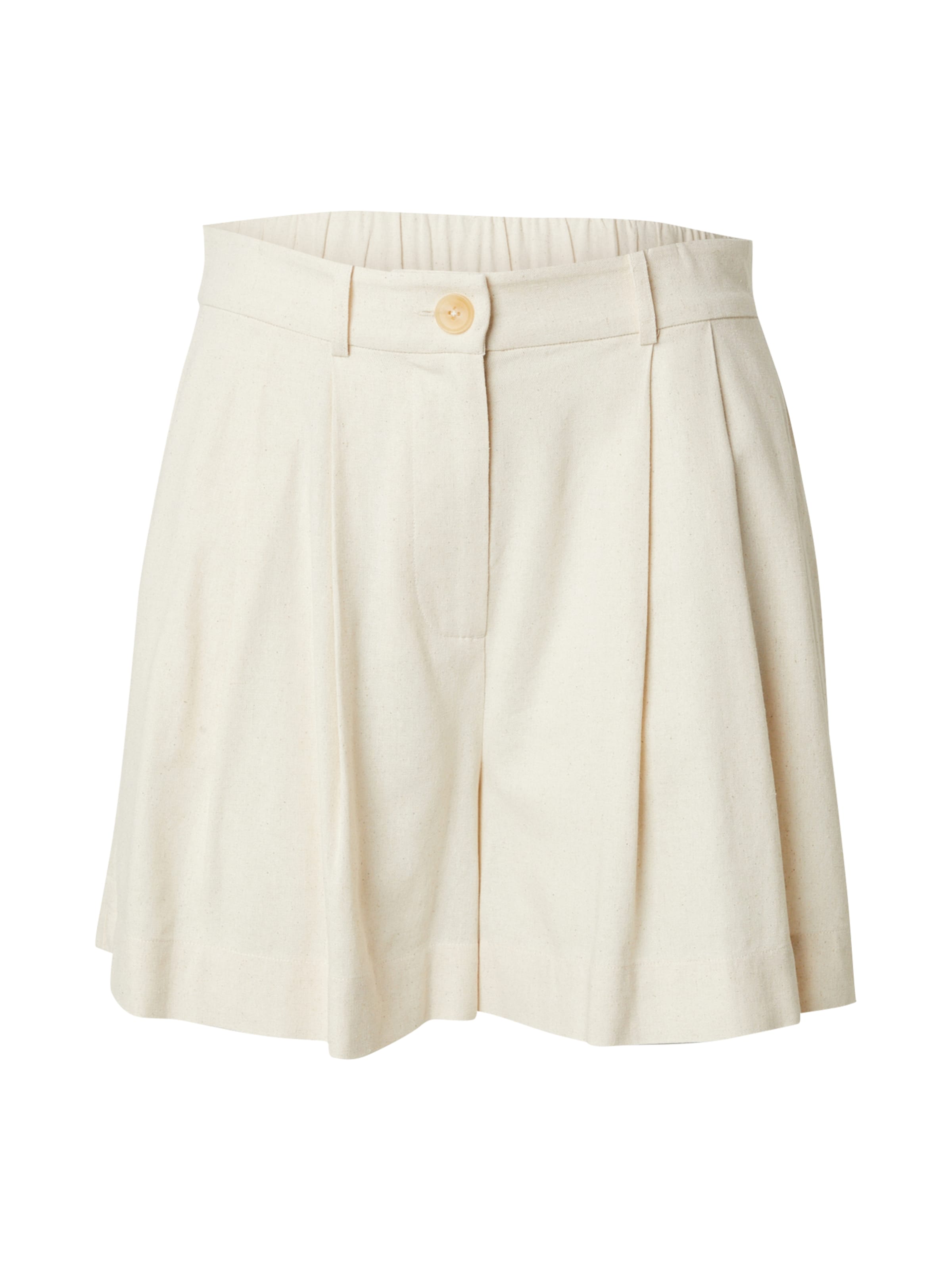 CITA MAASSWide Leg/ Široke nogavice Hlače s naborima - bež boja: prednji dio