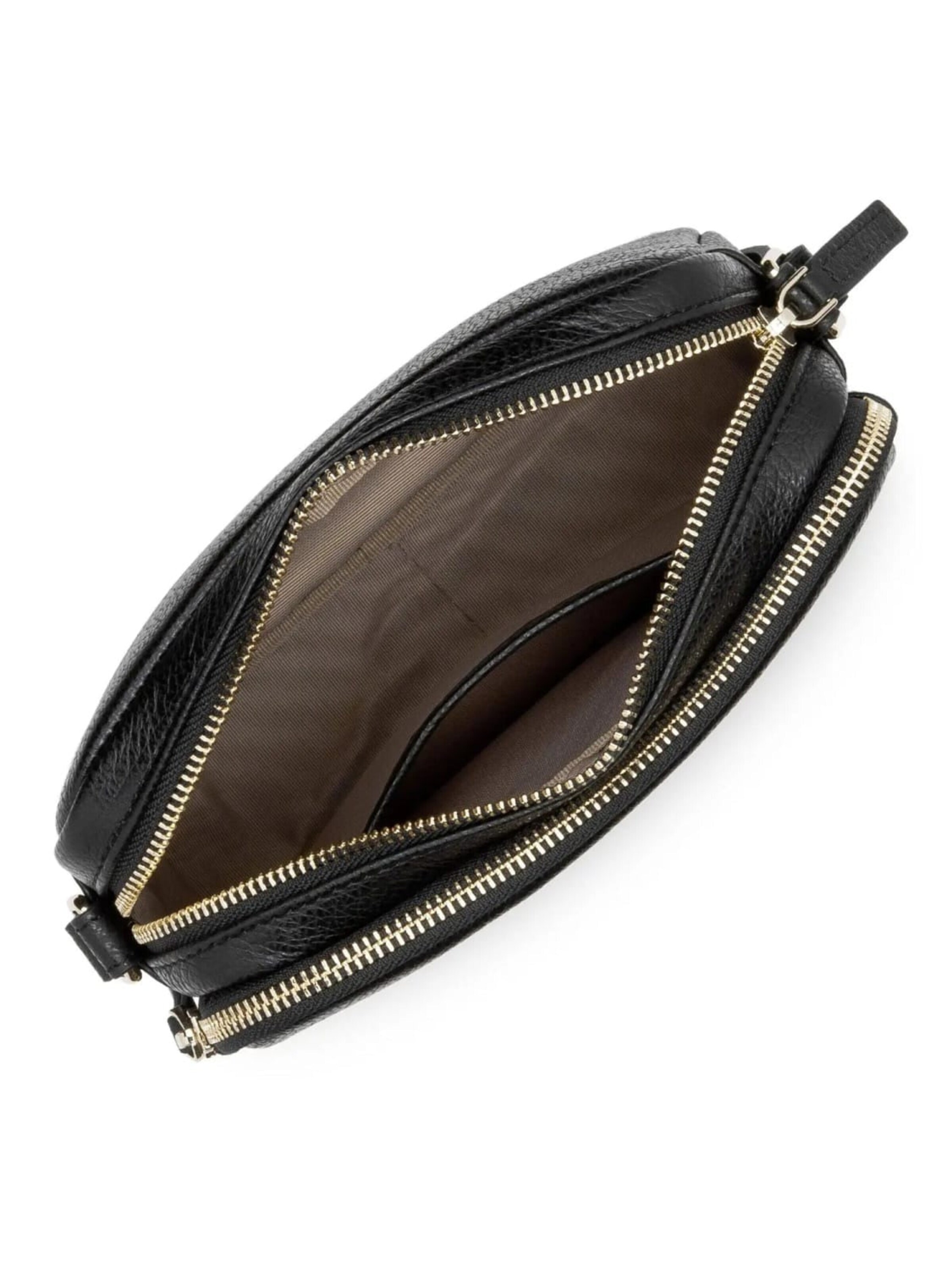 LANCASTER Paris Axelremsväska 'Lancaster Sac trotteur Dune Noir' i svart
