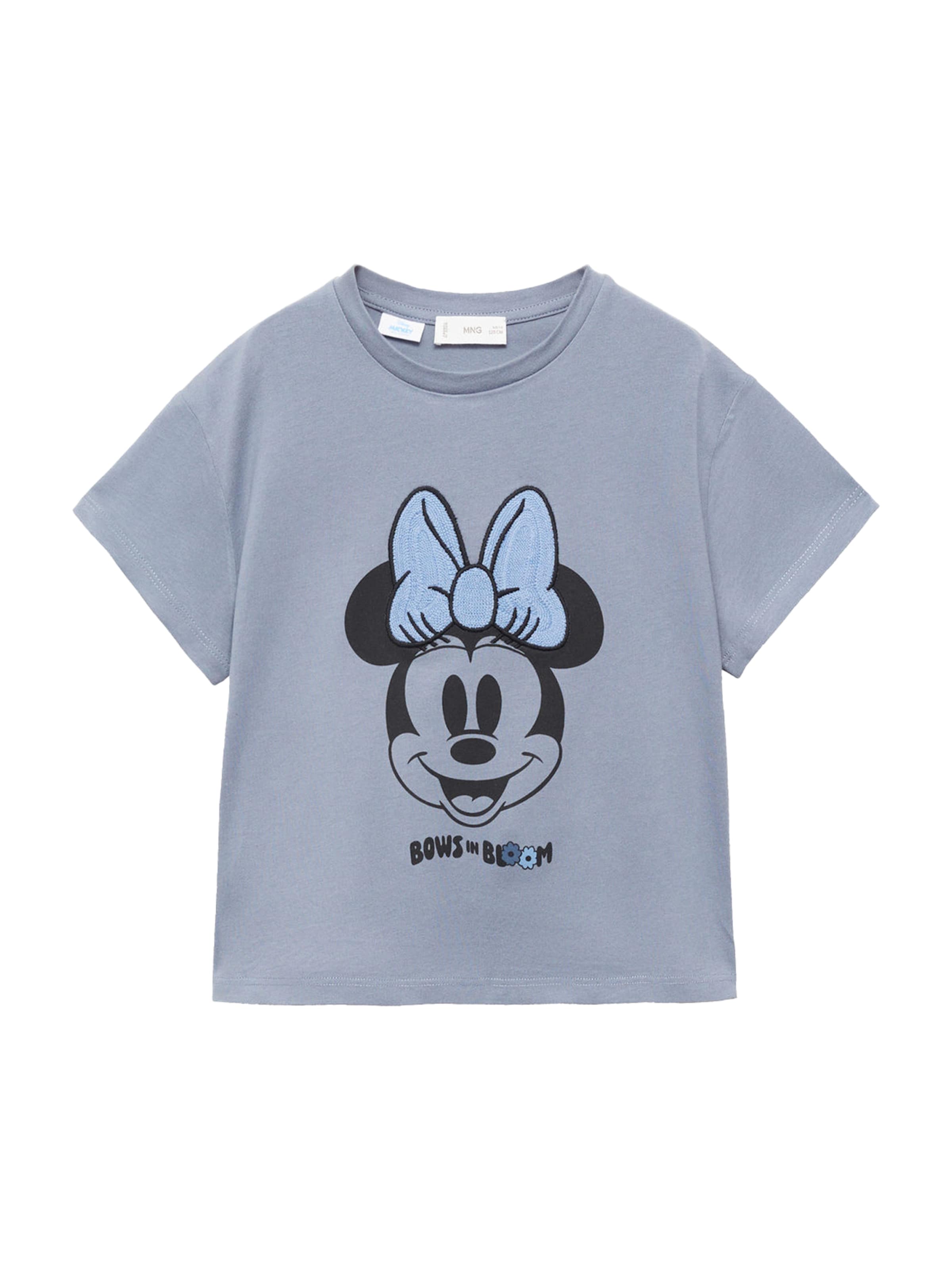 MANGO KIDS Shirt 'MBOWS' in Blue: front