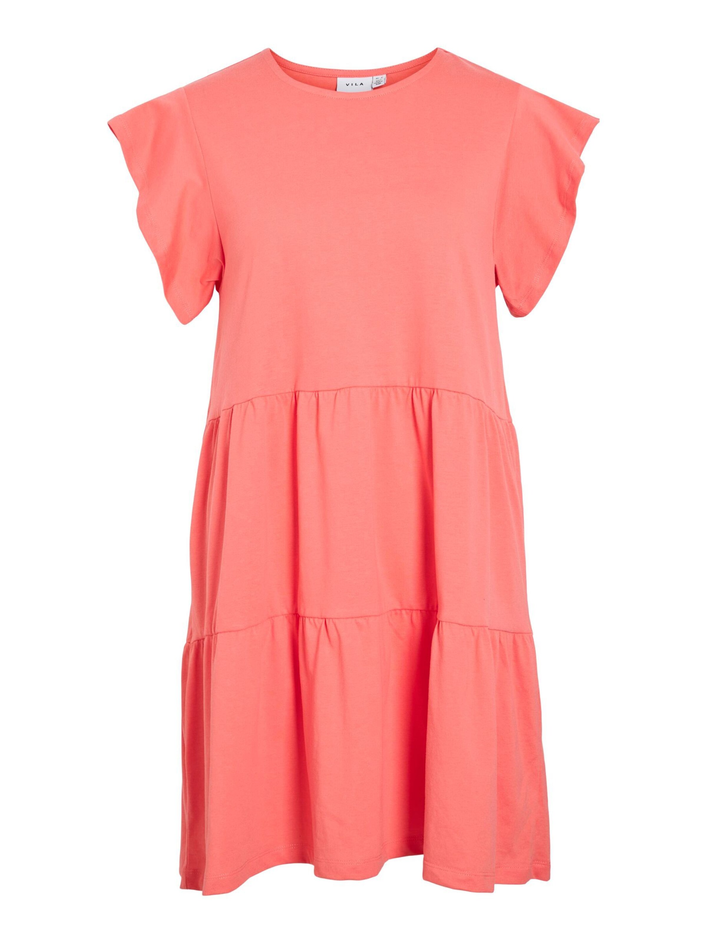 VILA Jurk 'VISummer' in Oranje: voorkant