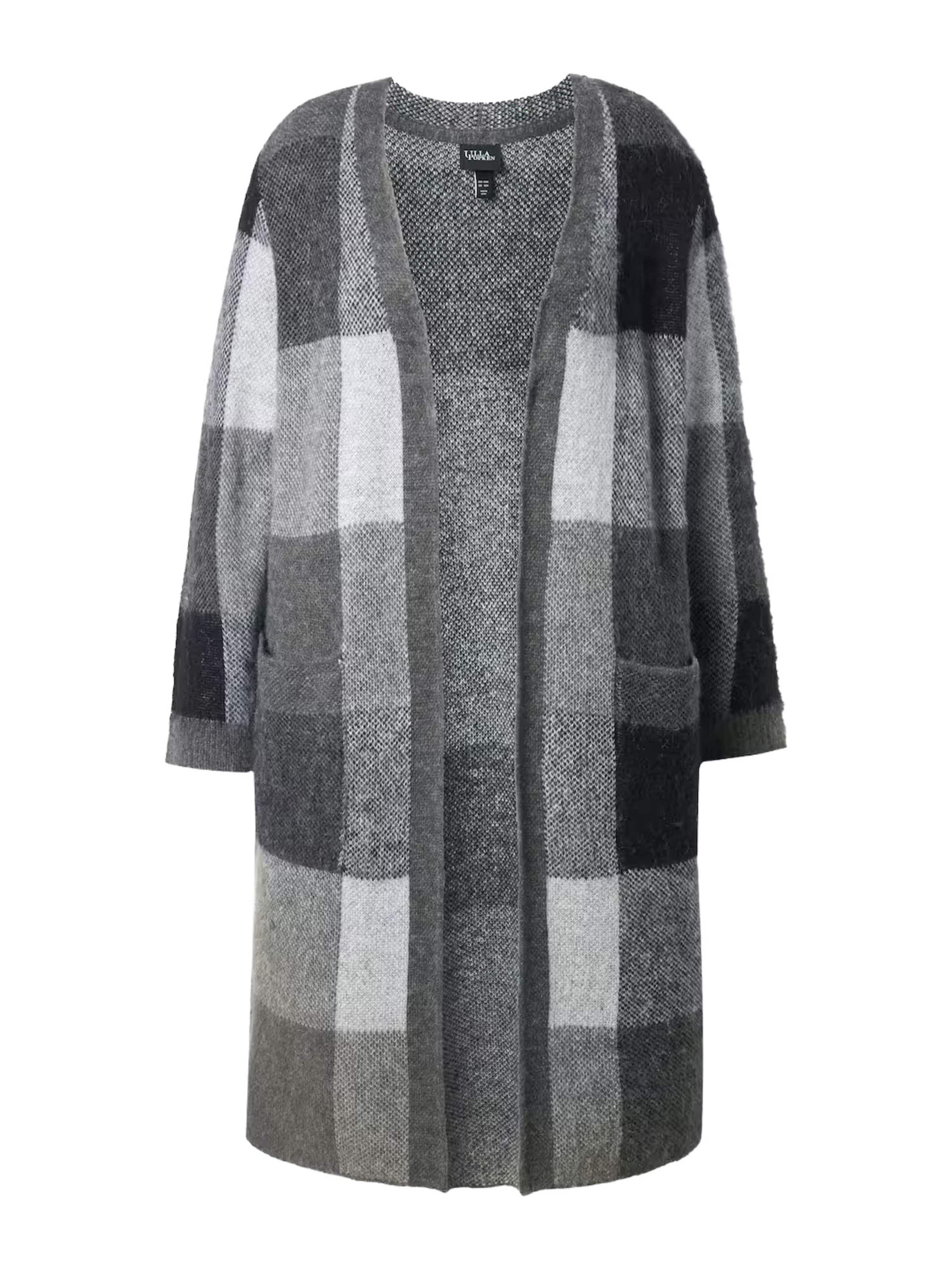 Ulla Popken Knit cardigan in Grey: front