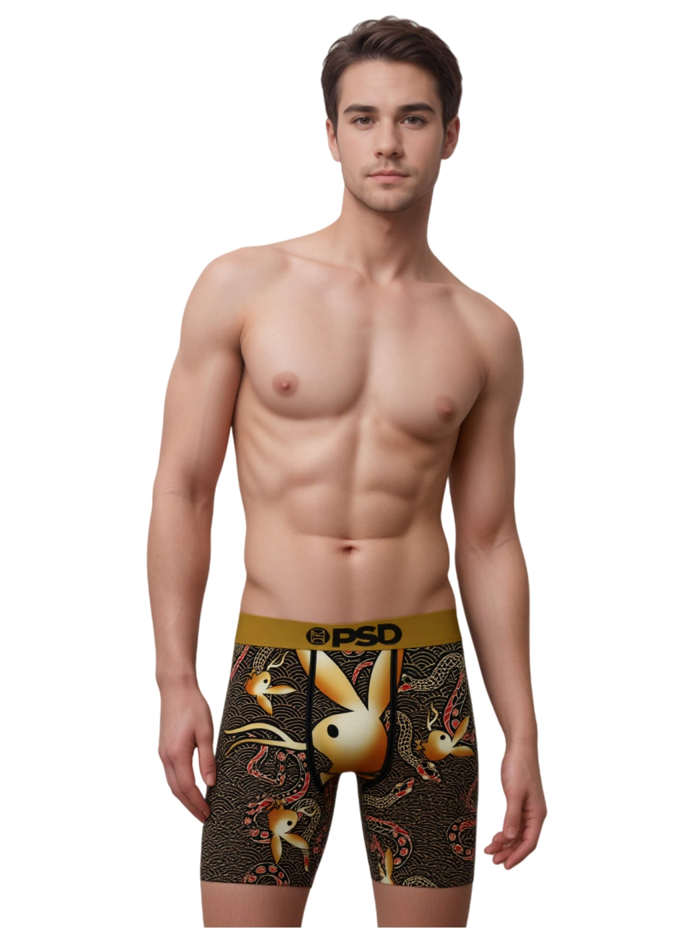 Boxers 'Playboy SNAKE' PSD en mélange de couleurs : devant