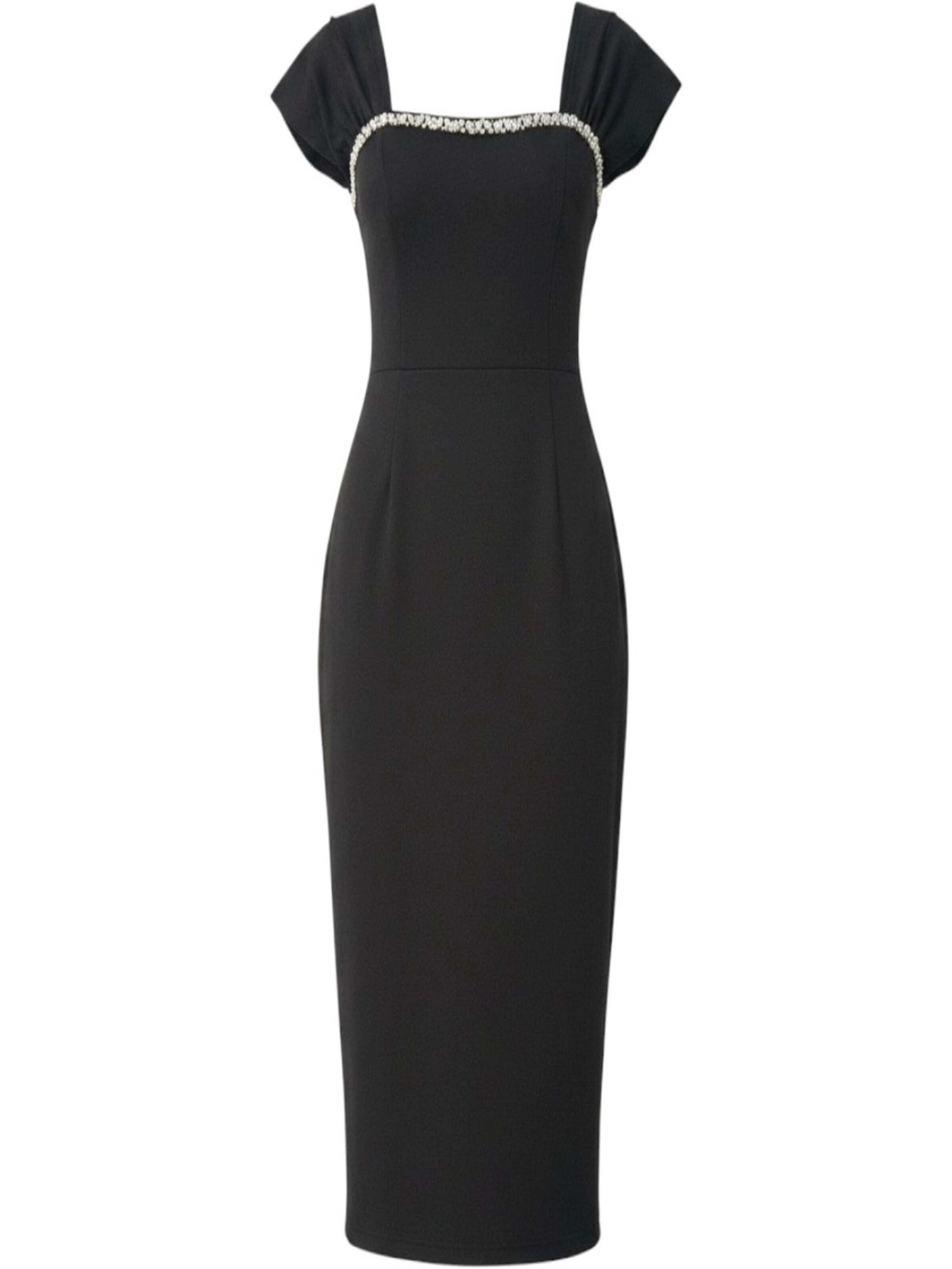 WOMAN VISION Jurk in Zwart: voorkant