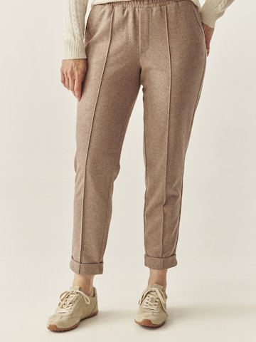 Tapered Pantaloni 'SUMKO' di TATUUM in beige: frontale