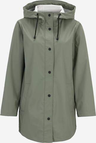 Manteau fonctionnel Only Petite en vert : devant