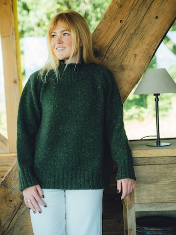 KOPYTO Oversizepullover 'TAJRA' in Grün