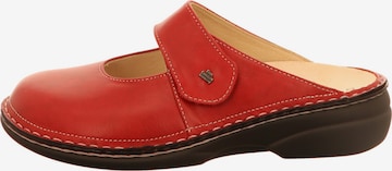 Finn Comfort Mule in Red: front