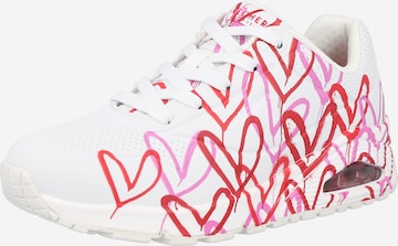 SKECHERS Низкие кроссовки 'Uno-Spread The Love' в Белый: спереди