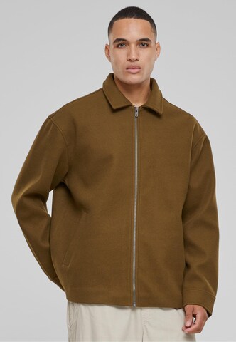 Urban Classics Between-Season Jacket in Green: front