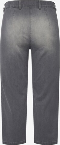 Coupe slim Jean Ulla Popken en gris