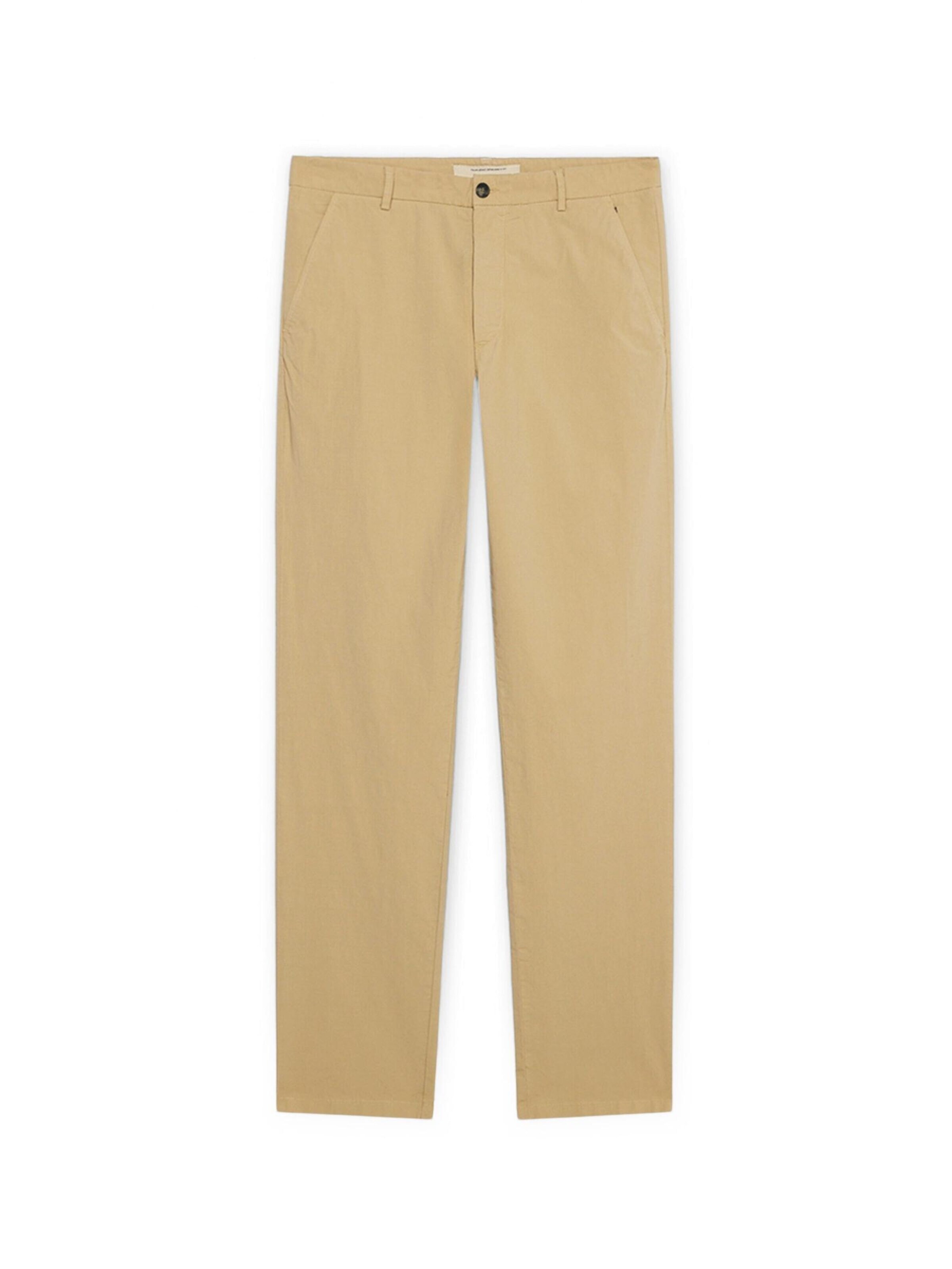 Pantalon Trussardi en beige : devant