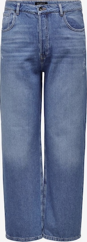 Loosefit Jean ONLY Carmakoma en bleu : devant