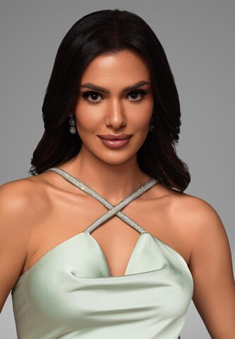 Robe de soirée Ombre en vert