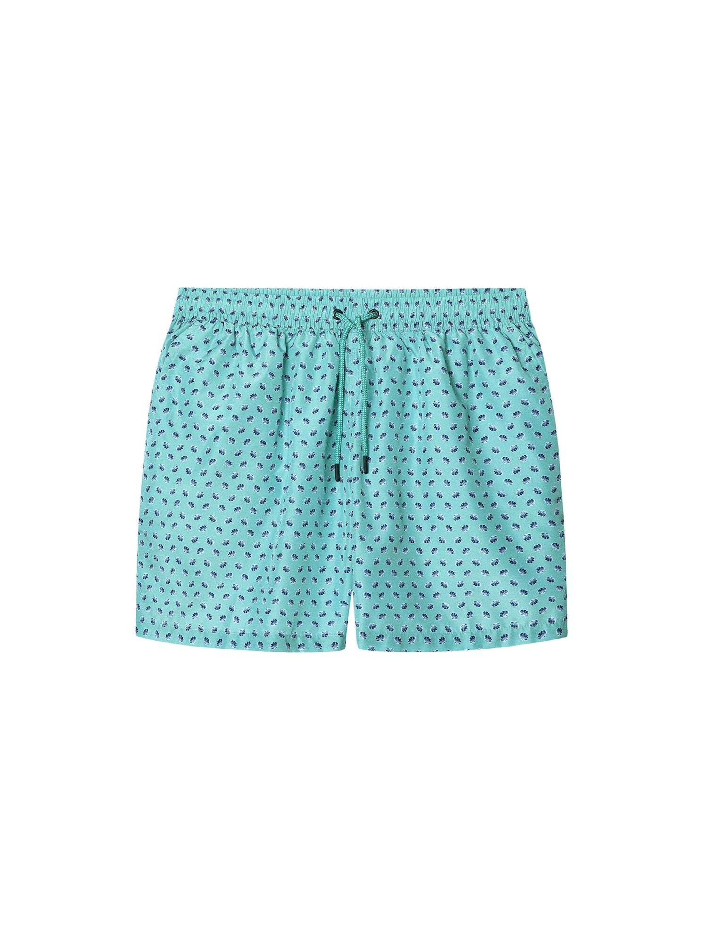 Hackett London Swimming shorts 'Mini Shell' in Green: front