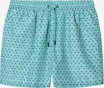 Hackett London Swimming shorts 'Mini Shell' in Green: front