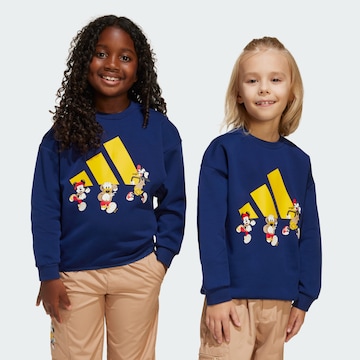 Sweat de sport 'Micky Maus' ADIDAS SPORTSWEAR en bleu : devant