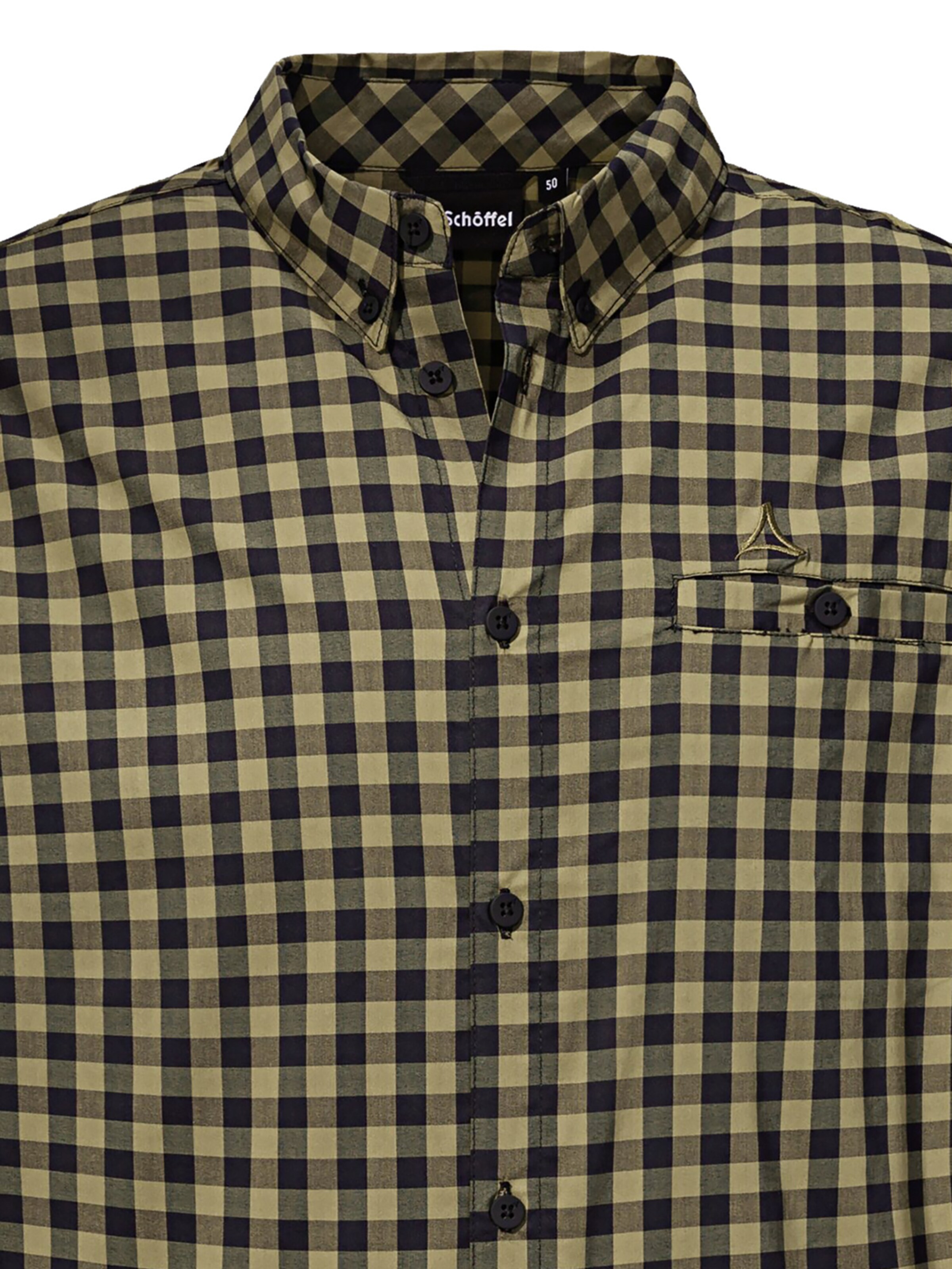 Schöffel Regular Fit Funktionshemd 'Ellisville' in Grün