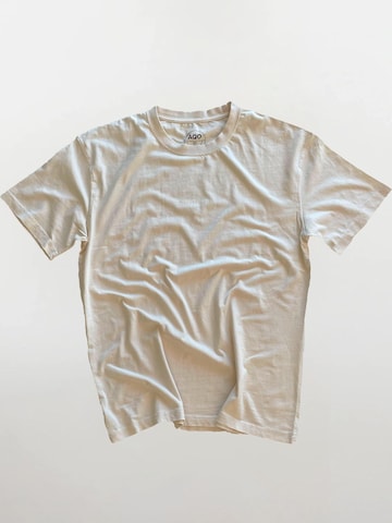 A Question Of (AQO) Shirt 'Ozzy Tee Acid' in Wit: voorkant