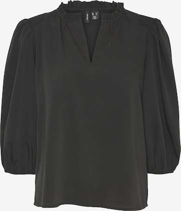 Vero Moda Tall Blouse 'OLIVIA' in Zwart: voorkant