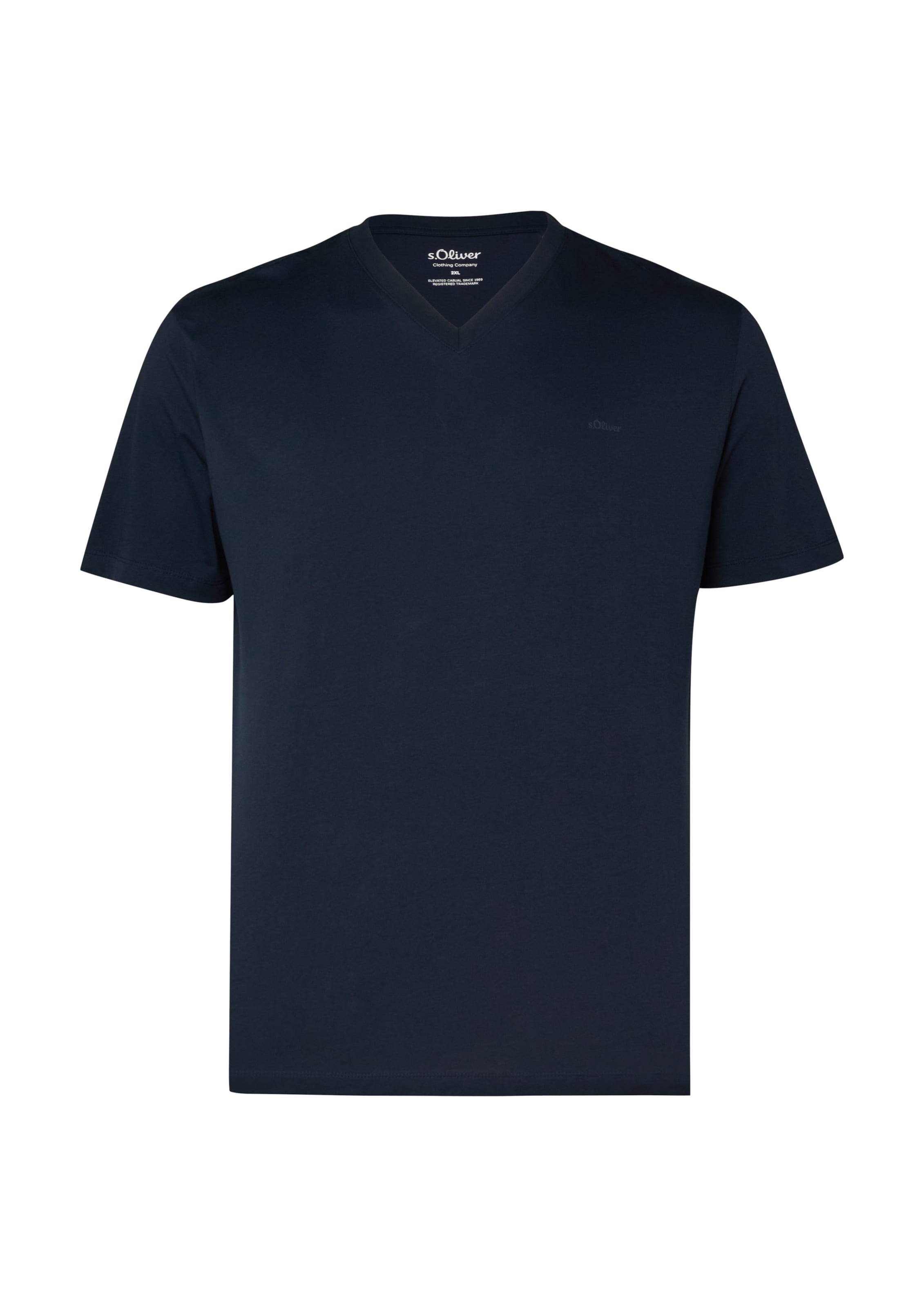 s.Oliver Shirt in Blauw: voorkant