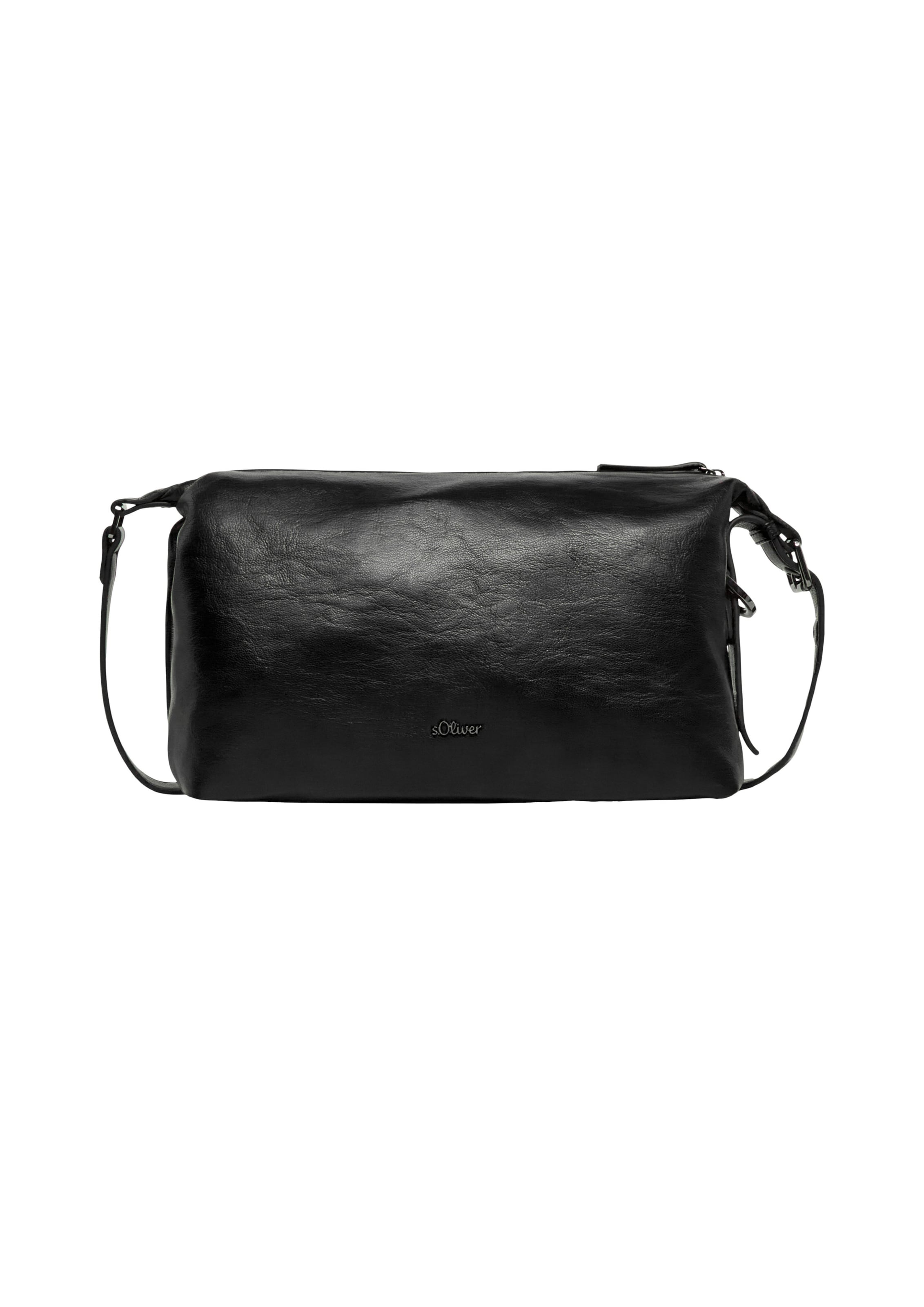 s.Oliver Crossbody bag in Black: front