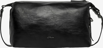 s.Oliver Crossbody Bag in Black: front