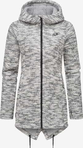 Veste de survêtement 'Wingi' Ragwear en gris : devant
