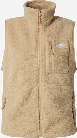 THE NORTH FACE Urheiluliivi 'YUMIORI' värissä beige: etupuoli