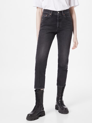 LEVI'S ® Regular Jeans '501' in Schwarz: predná strana