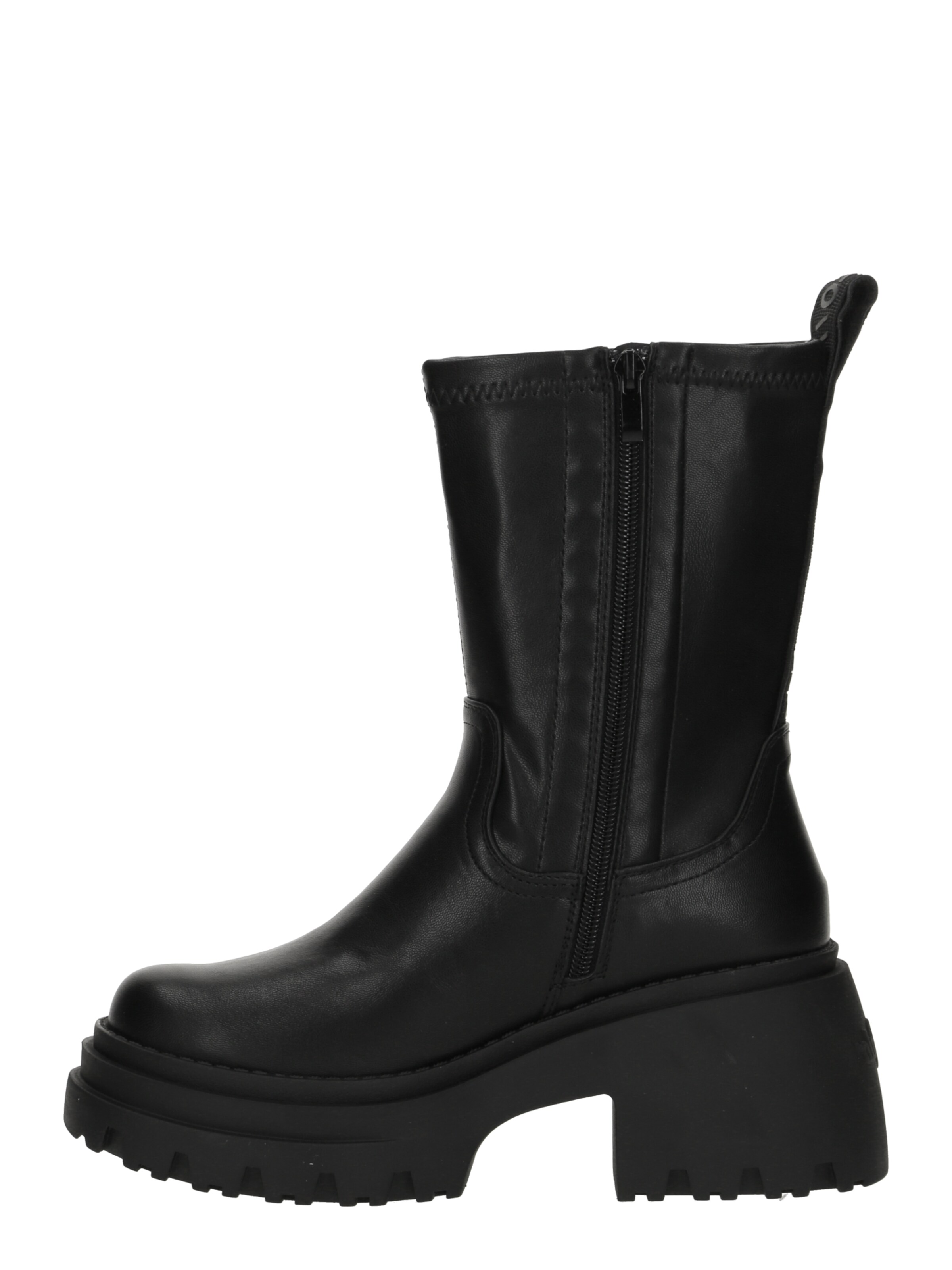 BUFFALO Enkellaarsjes 'Aspen' in Zwart